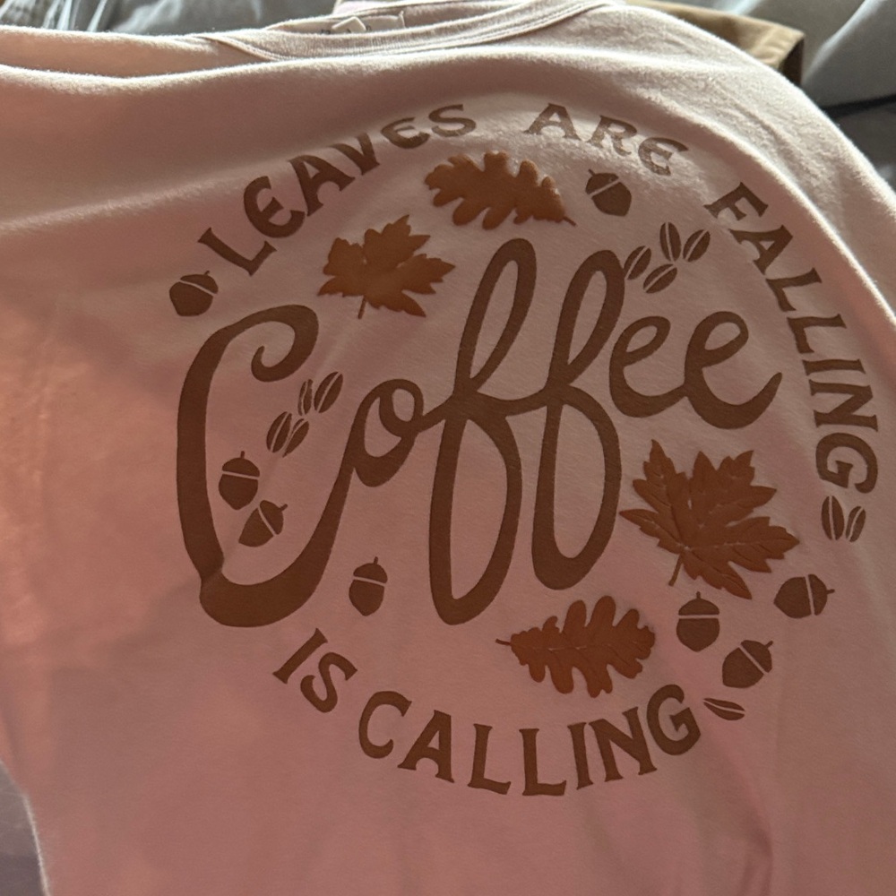 Coffee Themed Graphic Tee